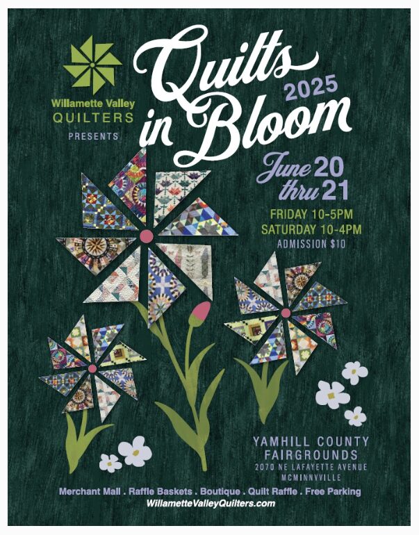 Willamette Valley Quilters - 2025